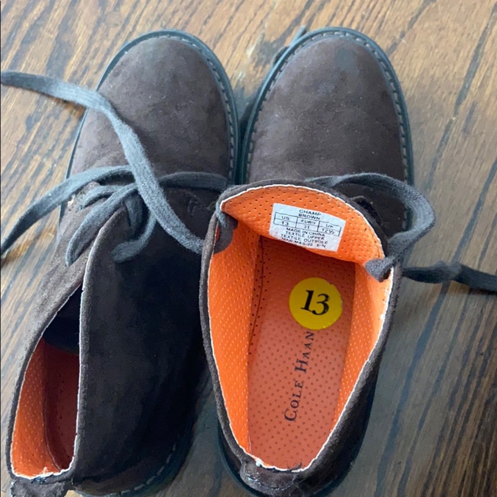 Cole Haan boots size 13 (kids)